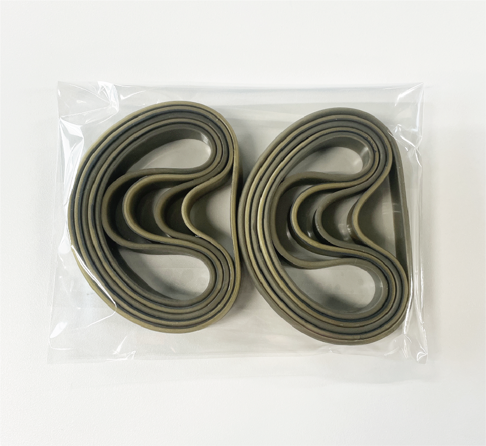 無地シリコンバンド ゴールド